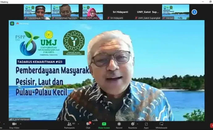 Meningkatkan Pemberdayaan Masyarakat Pesisir, Laut dan Pulau-Pulau Kecil PSPP UMJ Kerjasama Forum Hijau Muhammadiyah dan DESK-BI
