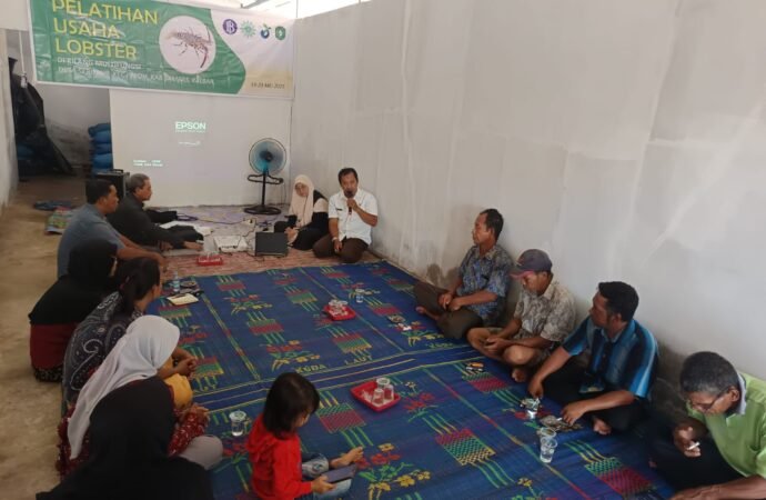 PSPP UMJ Gelar Pelatihan, Peluang Baru Nelayan Paloh  Menangkap Benur Lobster